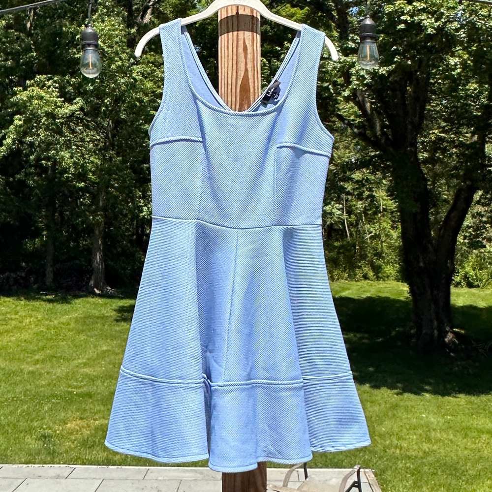 Lulus Home Before Daylight Periwinkle Dress in Size Large